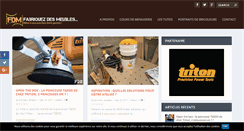 Desktop Screenshot of fabriquer-des-meubles.fr